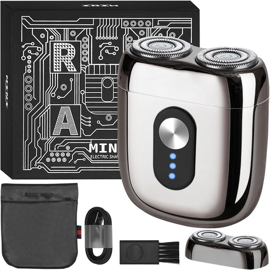 Mini Magnetic Electric Double-head Shaver