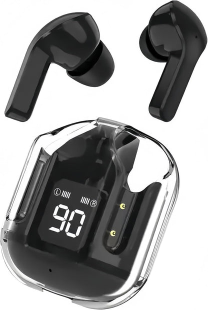 Wireless Headphones, LED Battery Display